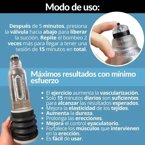 BOMBA DE AGUA MANUAL HYDROMAX X40 - Image 4