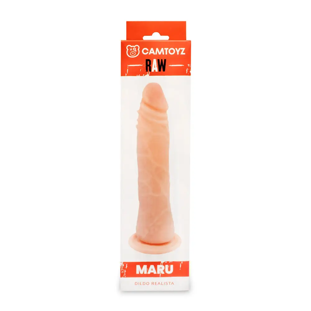 DILDO CON VENTOSA MARU 20 CM CAMTOYZ