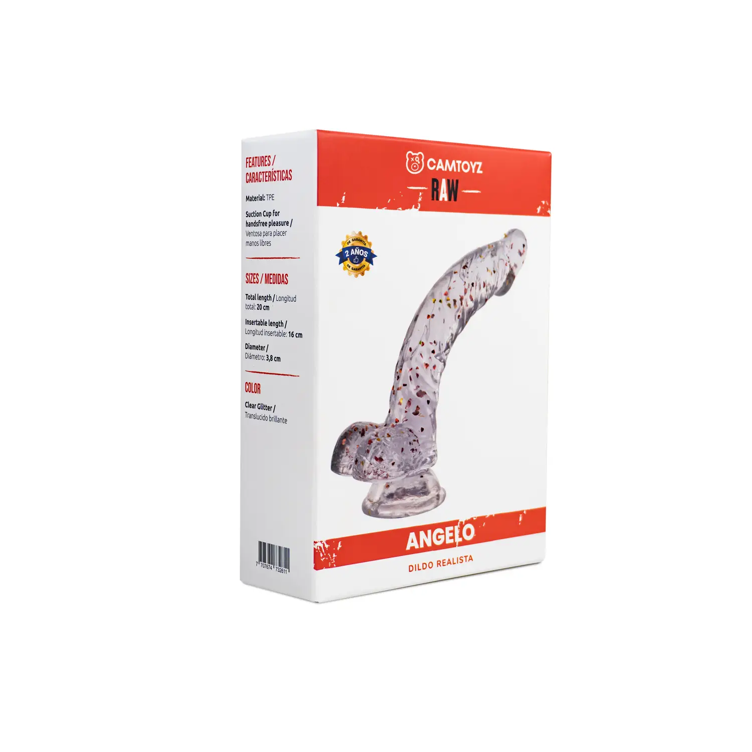 DILDO REALISTA ANGELO 20 CM CAMTOYZ - Image 5