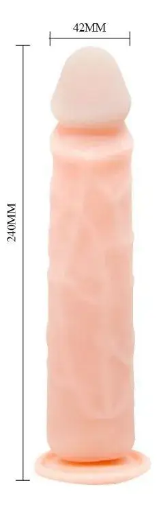 DILDO CON VENTOSA MIDRA 24 CM CAMTOYZ - Image 3