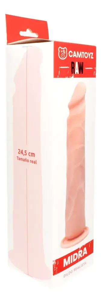 DILDO CON VENTOSA MIDRA 24 CM CAMTOYZ - Image 7