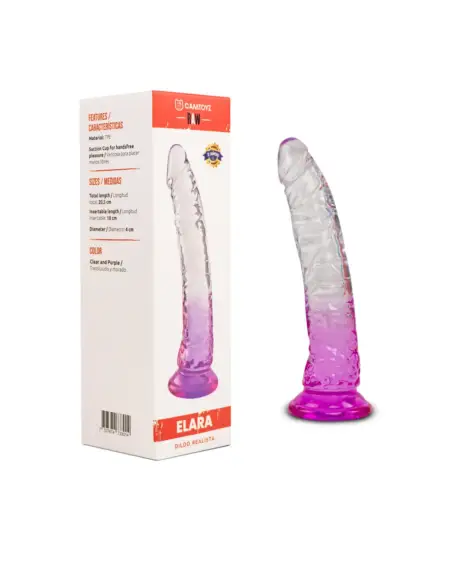 RAW DILDO REALISTA ELARA 20.5 CM CAMTOYZ