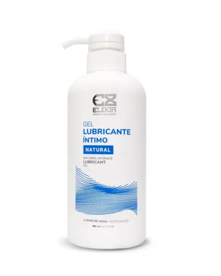 GEL LUBRICANTE ÍNTIMO NATURAL ELIXIR 500 ML