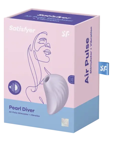 SATISFYER PEARL DIVER ESTIMULACION CLITORIAL CON ONDAS Y VIBRACION