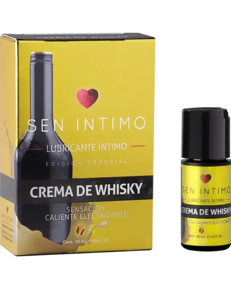 LUBRICANTE ELECTRIZANTE X 30 ML CREMA DE WHISKY SEN INTIMO
