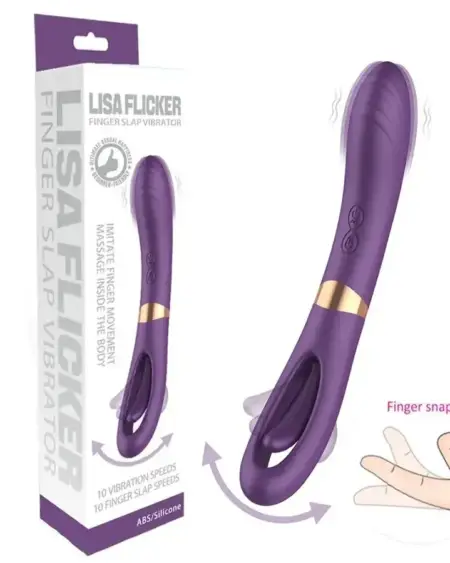 VIBRADOR LISA FLICKER FINGER SLAP