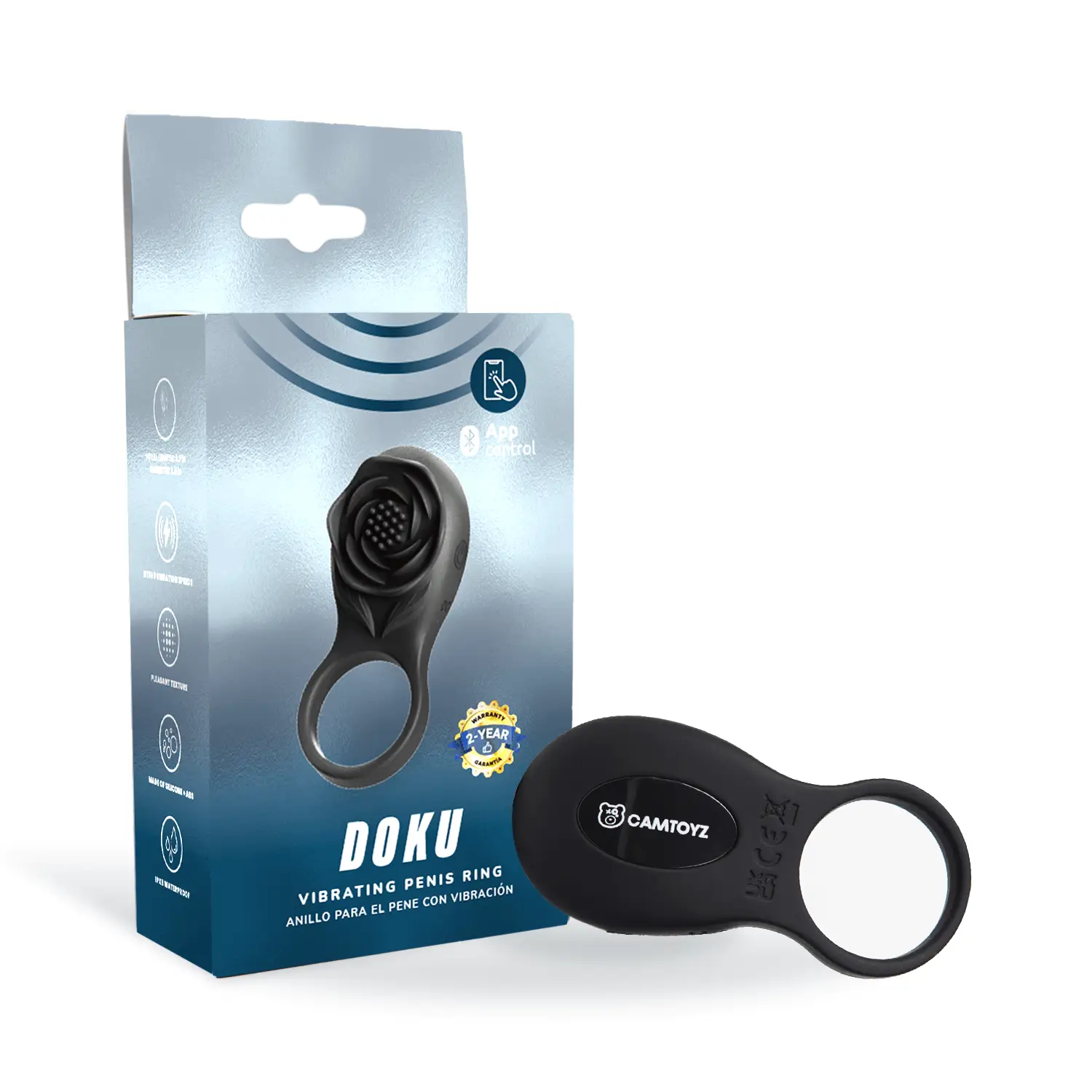 ANILLO VIBRADOR DOKU OPTIMUS PRO CON APP