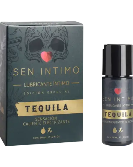LUBRICANTE ELECTRIZANTE TEQUILA X 30 ML SEN INTIMO