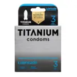 CONDONES TITANIUM LUBRICADO X 3