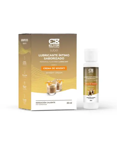 LUBRICANTE SABORIZADO CREMA DE WHISKY ELIXIR