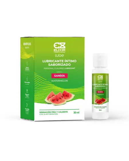 LUBRICANTE SABORIZADO SANDÍA ELIXIR