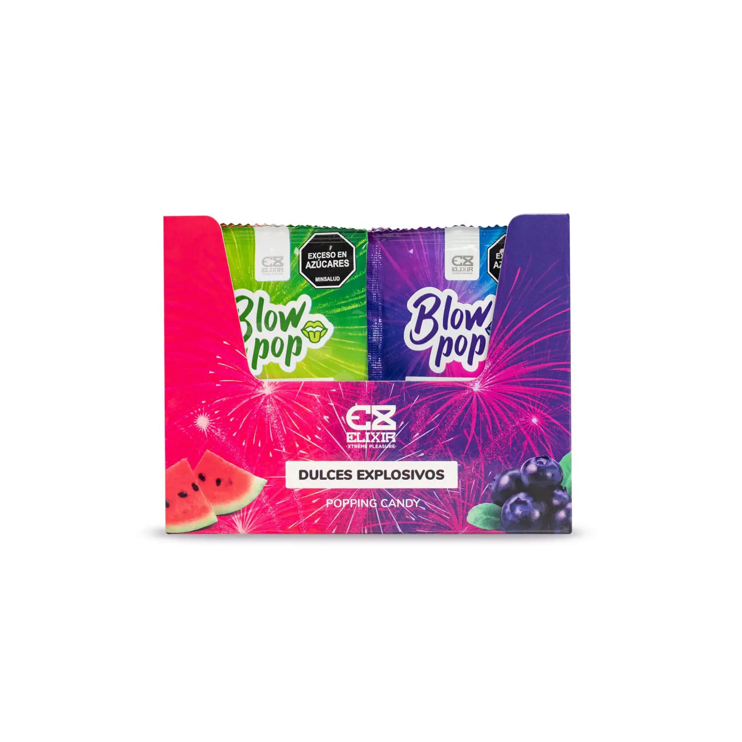 BLOW POP ELIXIR 24 UNIDADES DULCES EXPLOSIVOS SEXO ORAL - Image 3