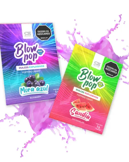 BLOW POP ELIXIR 6 UNIDADES DULCES EXPLOSIVOS SEXO ORAL