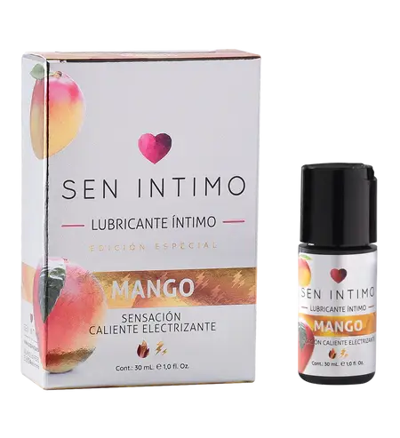 LUBRICANTE ELECTRIZANTE X 30 ML MANGO SEN INTIMO